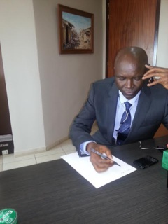 Matam : Harouna Dia présente ses condoléances à Thierno M. Samassa et sollicite des prières pour  Macky Sall