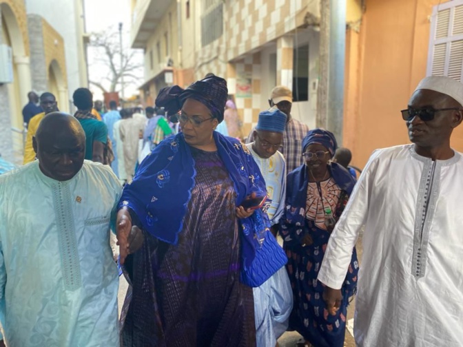 Ziarra annuelle de la famille omarienne : Une délégation du PDS était chez le Khalife Thierno Madani Tall.
