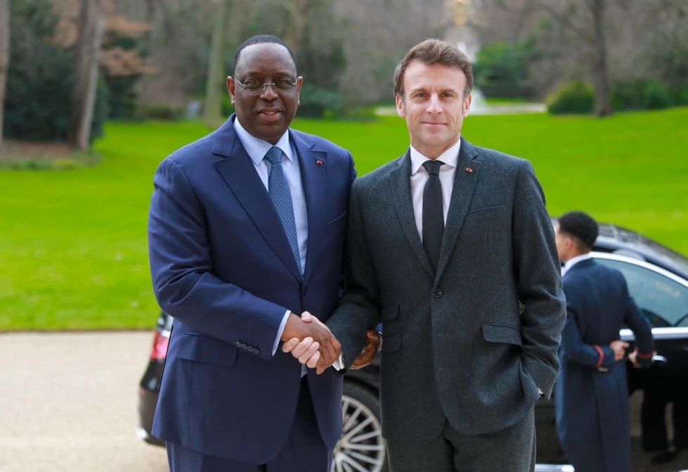 PHOTOS - Macky Sall a rencontré Emmanuel Macron, voici la raison