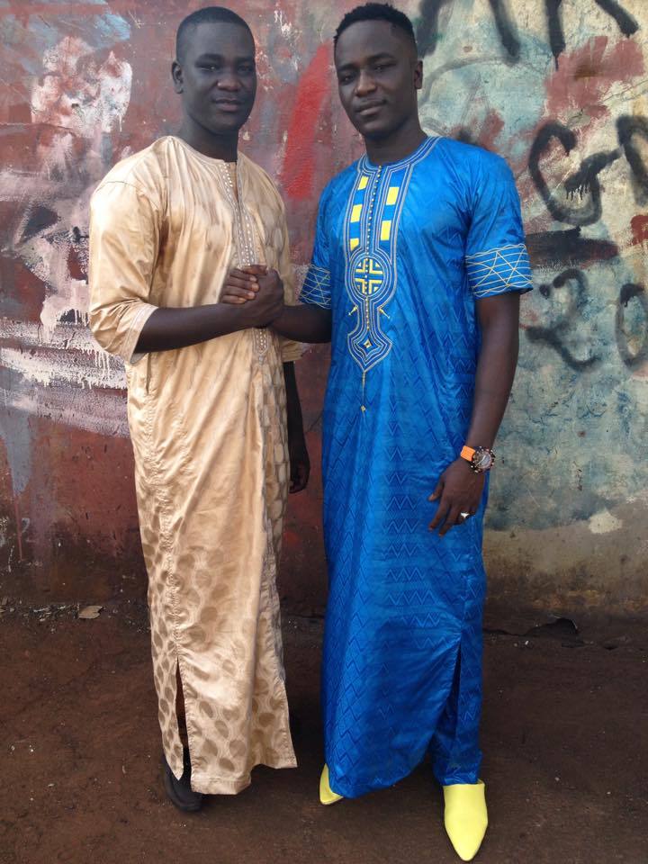 Modou Mbaye de la 2stv en mode Tabaski