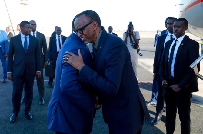Le président Kagame à Dakar pour le Sommet sur le financement des infrastructures en Afrique : Macky Sall à l’accueil
