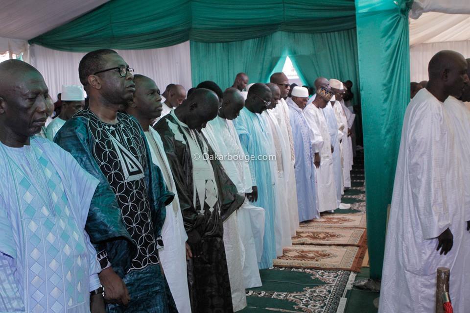 Wade, Dionne, You, Dioufy, Cheikh Amar... La prière de l'Aïd-el-kébir à Massalikoul Jinaan