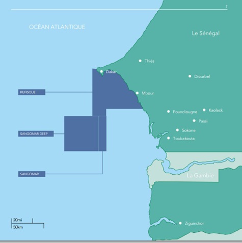 Cairn Energy découvre du pétrole au large du Sénégal