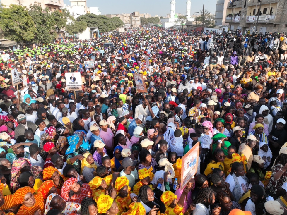 PIKINE: La forte mobilisation des femmes autour de Madame Fatou Diane Gueye Ministre de la Femme, de la Famille et de la Protection des Enfants