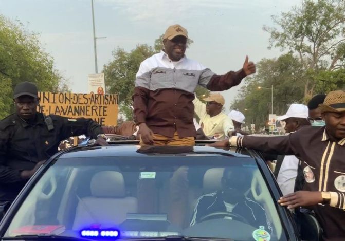 Accueil du Président Macky Sall á Thiès : Dr. Amadou Ndiaye mobilise et témoigne de la "parfaite harmonie" avec les populations