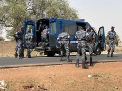 Photos/ Mbacké: Les leaders de Yewwi Askan Wi bloqués à l’entrée de la ville
