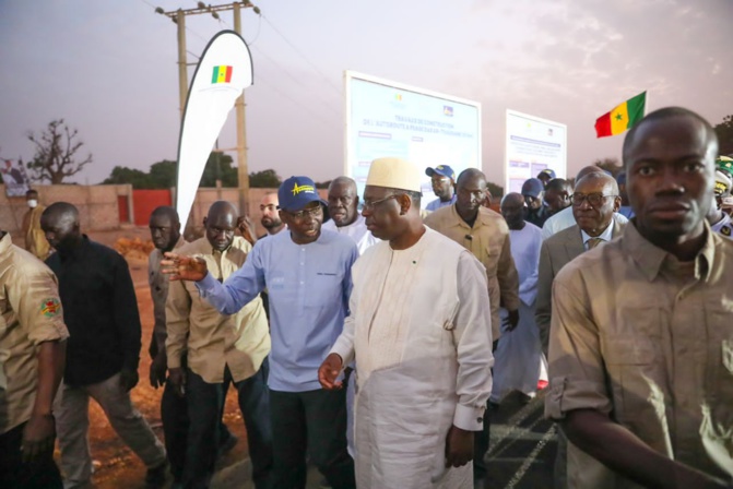 Lancement des travaux de l’autoroute Dakar-Tivaouane et des routes voisines : le discours du président Macky Sall Lancement des travaux de l’autoroute Dakar-Tivaouane et des routes voisines : le discours du président Macky Sall