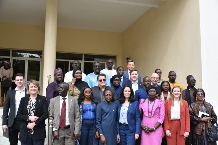 Photos/ Assemblée nationale: Une délégation de la Commission des Affaires juridiques du Parlement fédéral allemand, reçue Photos/ Assemblée nationale: Une délégation de la Commission des Affaires juridiques du Parlement fédéral allemand, reçue