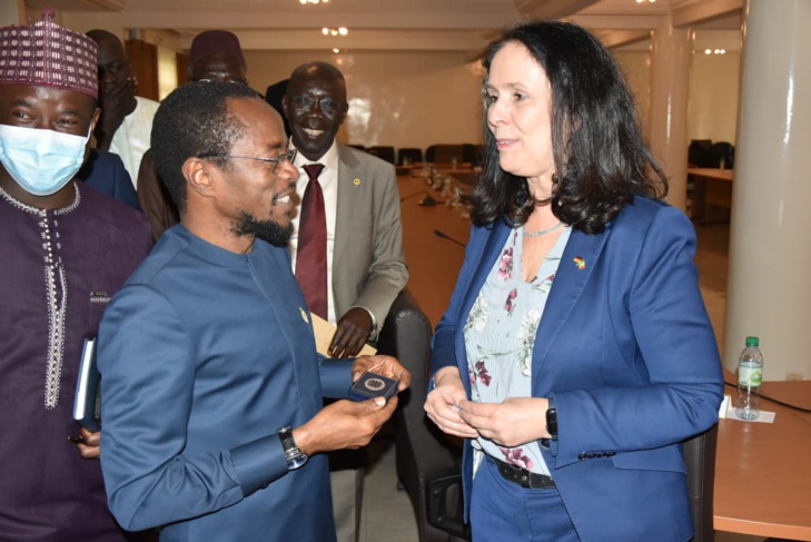 Photos/ Assemblée nationale: Une délégation de la Commission des Affaires juridiques du Parlement fédéral allemand, reçue Photos/ Assemblée nationale: Une délégation de la Commission des Affaires juridiques du Parlement fédéral allemand, reçue