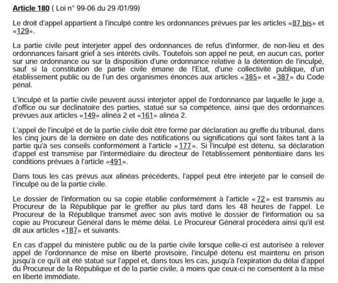 Chambre d'accusation : L'exception d'inconstitutionnalité introduite par les avocats de Ousmane Sonko