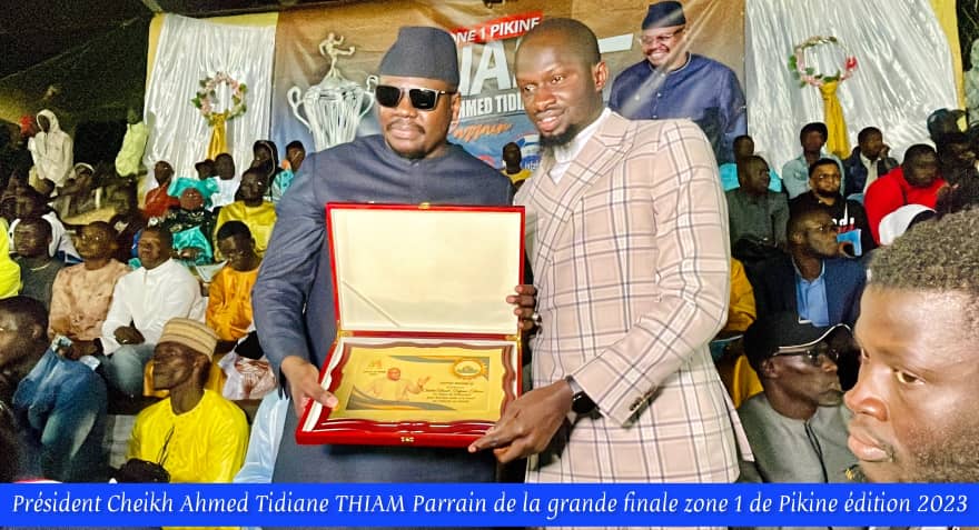 Pikine honore son fils, le président Cheikh Ahmed Tidiane Thiam, parrain de la Grande Finale de la zone 1