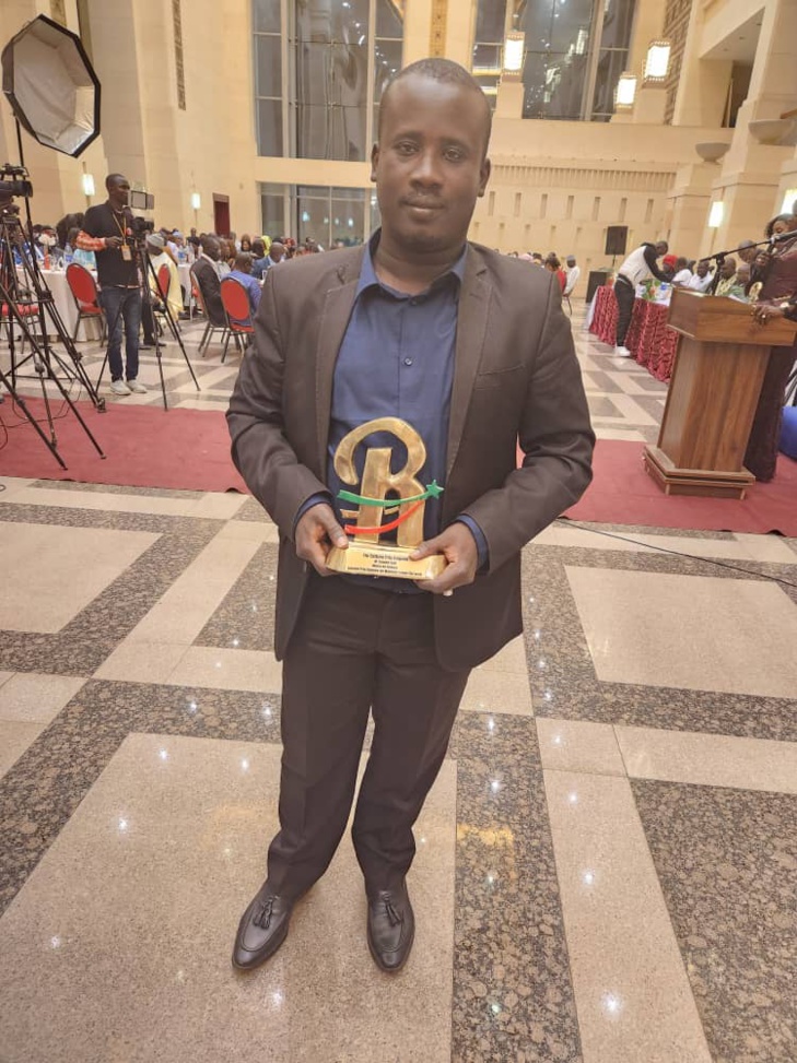 "Prix Ragnée" du meilleur plus jeune maire du Sénégal : Samba Sall, maire de Dabaly, primé, dédie son trophée à Macky Sall