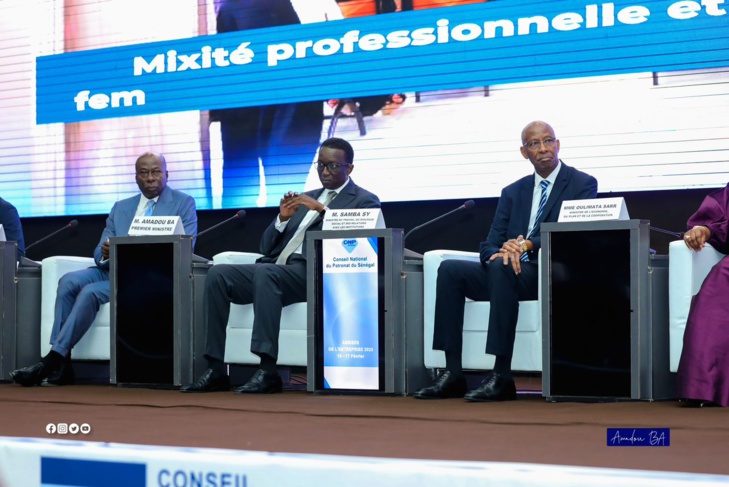 Photos / Assises de l’Entreprise 2023 : Discours du Premier Ministre Amadou Bâ