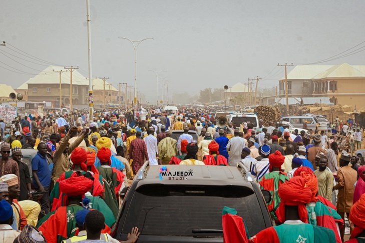 Photos : Maulidi Shehu Ibrahim Nyass à la réunion tenue dans la ville de Kebbi