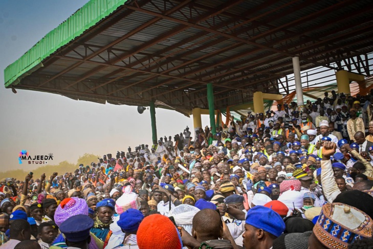 Photos : Maulidi Shehu Ibrahim Nyass à la réunion tenue dans la ville de Kebbi