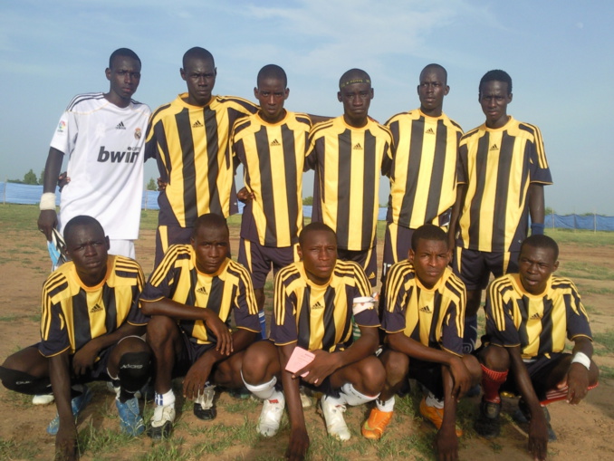 Voici l'équipe de "Thiancone Hiraye" finaliste du tournoi "Danthiady" 2014