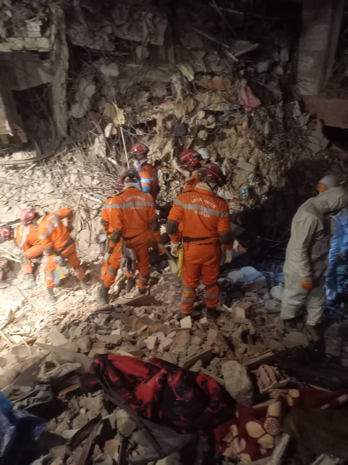 Turquie: Le Président Erdogan félicite les sapeurs-pompiers et remercie le Sénégal (Photos)