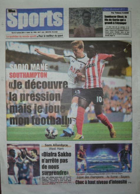 A la Une du Journal Waa Sports du mardi 21 octobre 2014