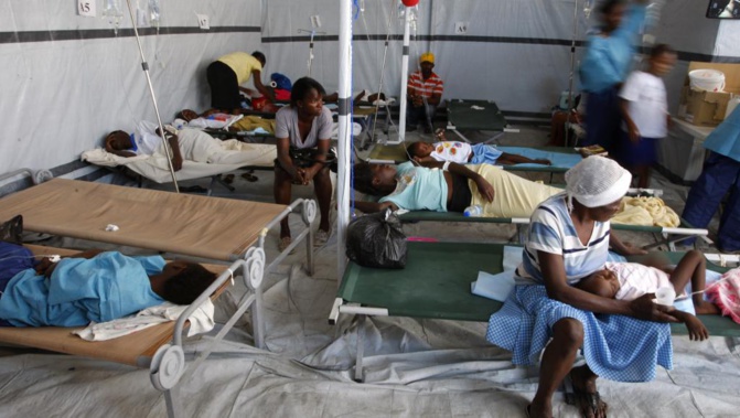 Le cholera  en hausse en Afrique : 26.000 cas et 660 décès ont été recensés en un mois