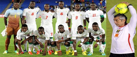 Préparation des matchs contre égypte et Botswana