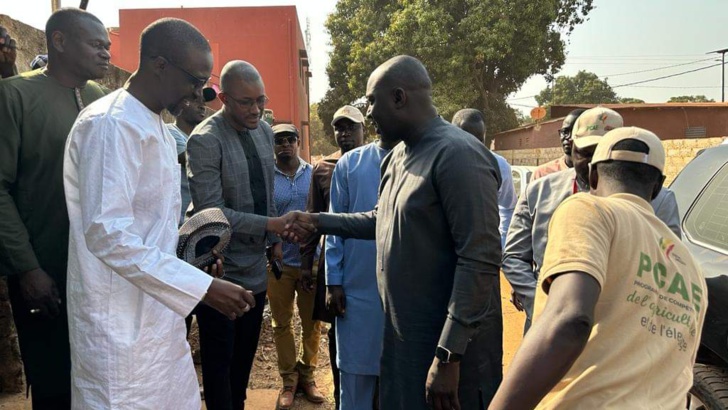 Photos/ Sédhiou: Abdou Karim Fofana s'engage à soutenir la filière anacarde
