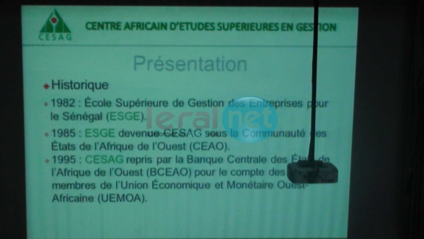 Revivez l'Assemblée générale des anciens étudiants du CESAG au Sénégal 