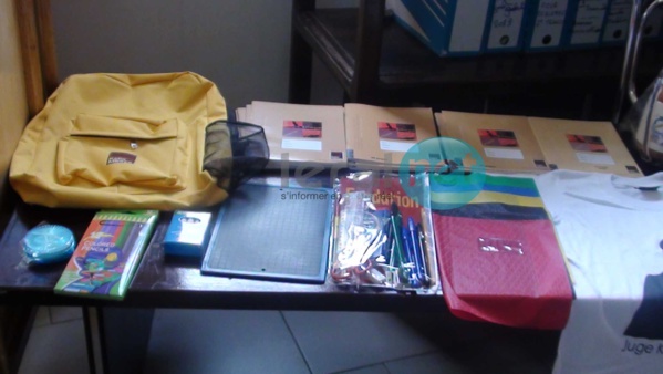 (Photos+Vidéo) Fondation Kéba Mbaye: Démarrage de son opération de distribution de kits scolaires et de création de petites bibliothèques dans les établissements publics