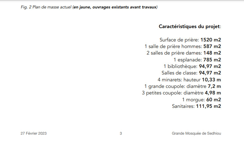 Fiche descriptive sur la Mosquée de Sédhiou: Coût, équipements, intervenants: tout sur le projet (Photos) Fiche descriptive sur la Mosquée de Sédhiou: Coût, équipements, intervenants: tout sur le projet (Photos)
