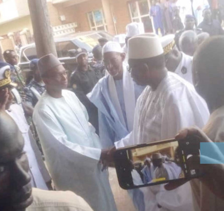 'Daakaa': Le Président Macky Sall est arrivé à Madina Gounass 'Daakaa': Le Président Macky Sall est arrivé à Madina Gounass