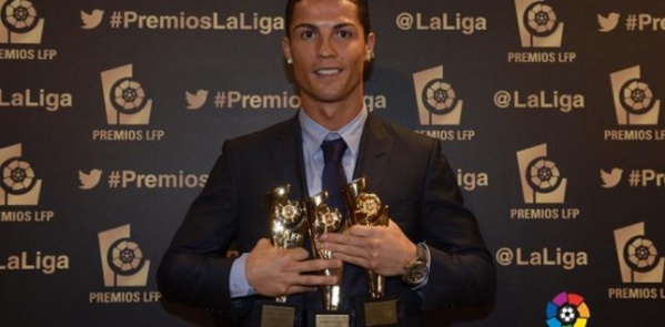 Liga 2014: Ronaldo meilleur joueur, Simeone meilleur coach, Brahimi meilleur africain