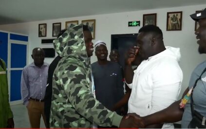 Photo: Rencontre Reug Reug- Sa Thiès au siège du CNG Photo: Rencontre Reug Reug- Sa Thiès au siège du CNG