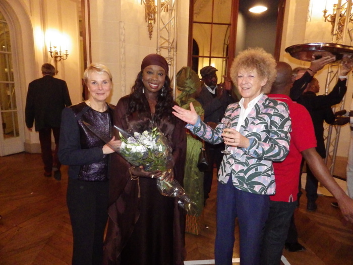 Images de la consécration de THIANE DIAGNE Jour J Couture parmi les dix femmes les plus entreprenantes du monde.