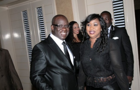 Magnick Diop Souche en compagnie de Mame Ndiaye