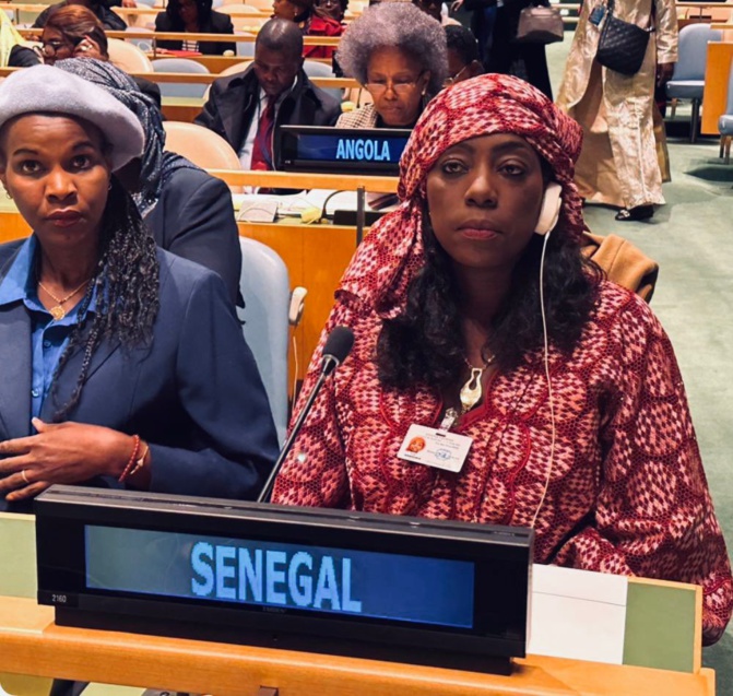 La Ministre Dr Fatou Diané Gueye participe à la Conférence de la Commission de la Condition de la Femme des Nations Unies à  New York
