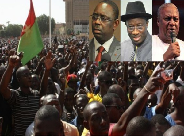 Crise au Burkina: Macky Sall, Goodluck Jonathan et John Dramani Mahama attendus à Ouagadougou ce mercredi