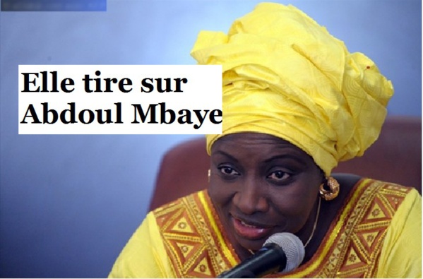 Mimi Touré tire encore sur Abdoul Mbaye : "L’évocation des fonds du Trésor tchadien semble lui faire perdre son sang-froid"