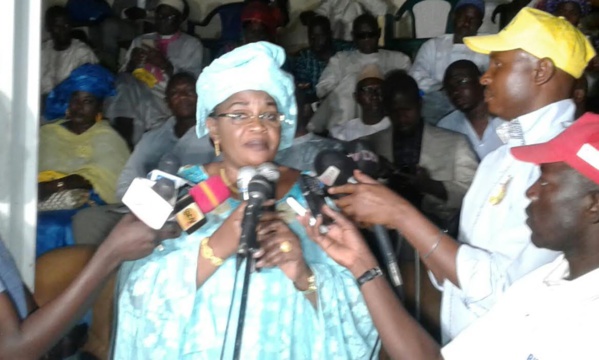 Giga meeting/ Aida Mbodj : “ Nous confions Ousmane Sonko à cette jeunesse qui se mobilise contre le troisième mandat” Giga meeting/ Aida Mbodj : “ Nous confions Ousmane Sonko à cette jeunesse qui se mobilise contre le troisième mandat”