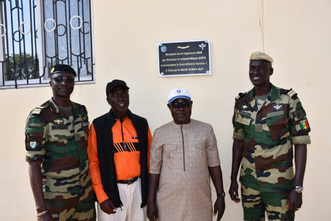 Infrastructures : Inauguration du nouveau Poste de commandement et réception de logements de famille de l’armée sénégalaise