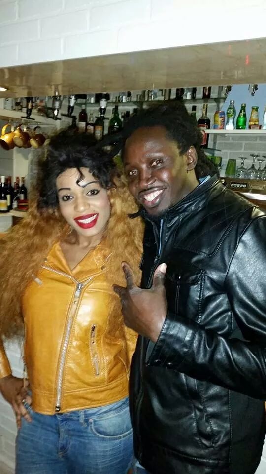 Mamy La Jolie Diagne au restaurant chez Alain  de Paris !