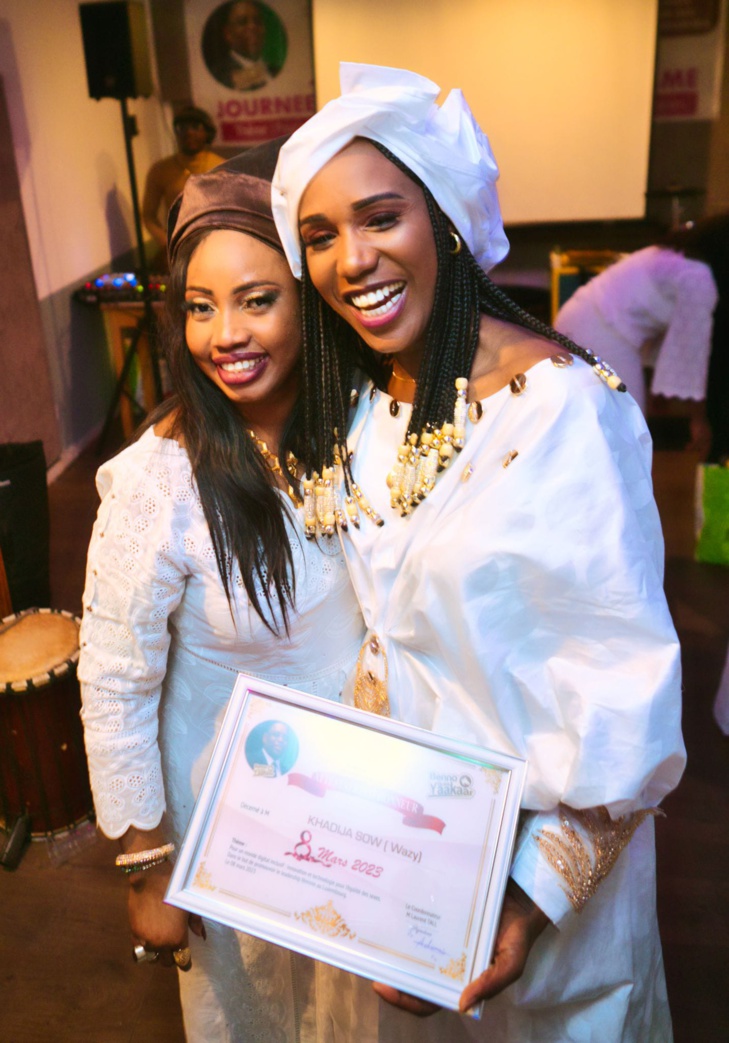 Soirée "Sargal" au Luxembourg : Khadija Sow, primée meilleure femme entrepreneuse de la diaspora sénégalaise