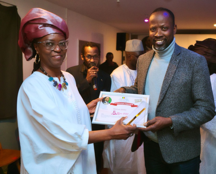 Soirée "Sargal" au Luxembourg : Khadija Sow, primée meilleure femme entrepreneuse de la diaspora sénégalaise
