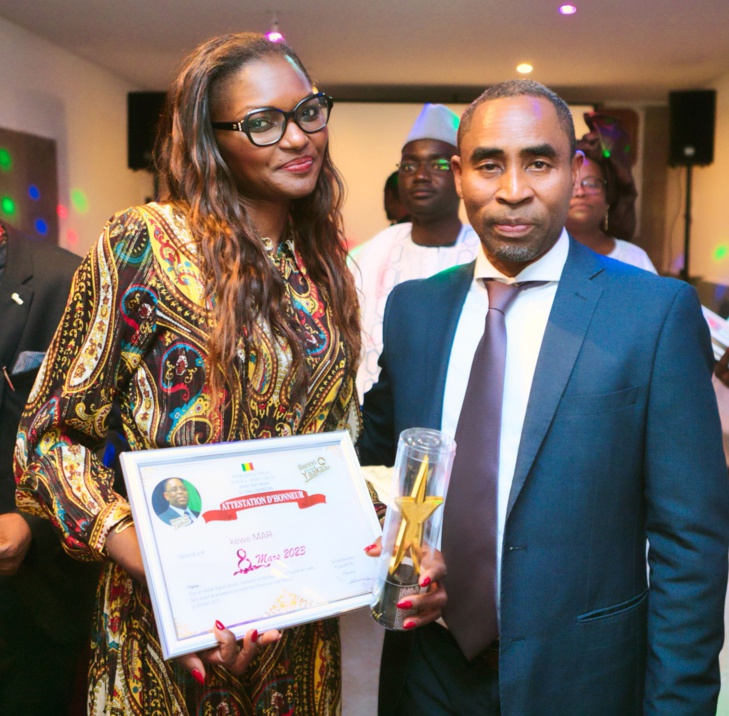 Soirée "Sargal" au Luxembourg : Khadija Sow, primée meilleure femme entrepreneuse de la diaspora sénégalaise