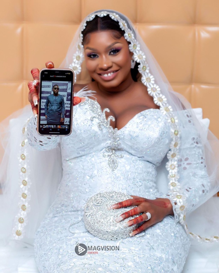 Admirez les magnifiques images du mariage de Bathie Drizzy et Zeynab de la Sen Tv (Photos)