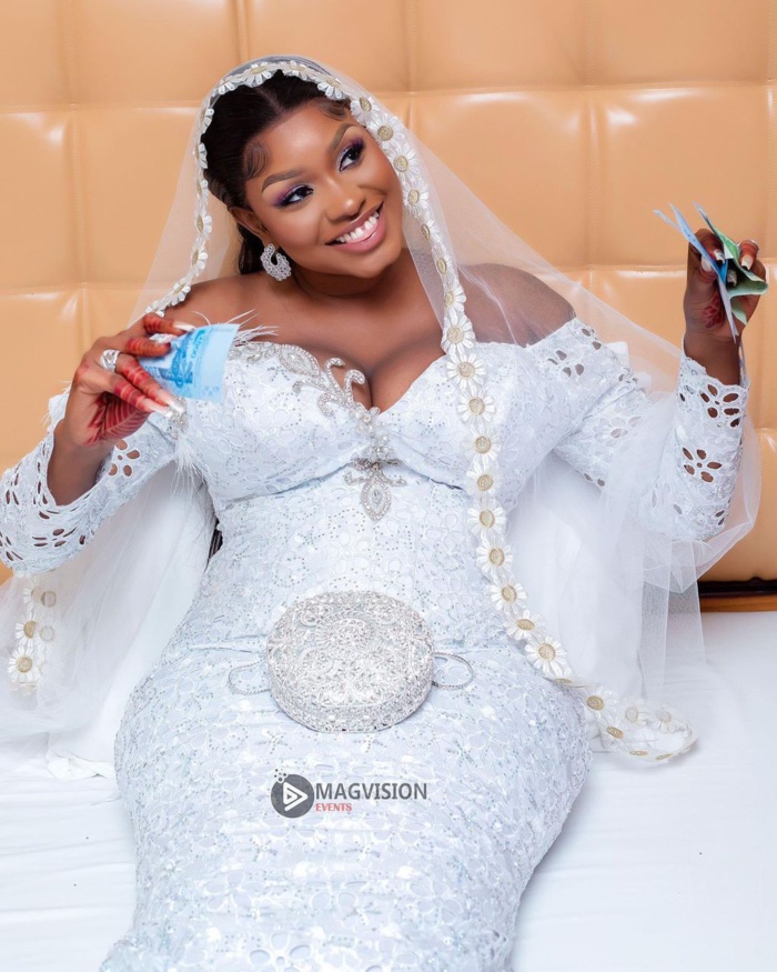 Admirez les magnifiques images du mariage de Bathie Drizzy et Zeynab de la Sen Tv (Photos)