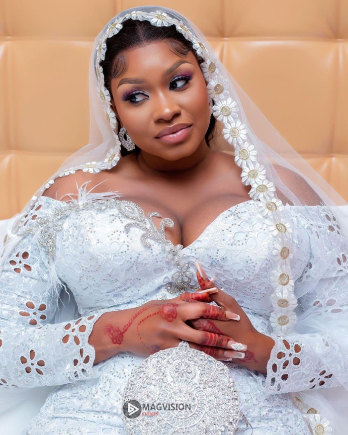 Admirez les magnifiques images du mariage de Bathie Drizzy et Zeynab de la Sen Tv (Photos)