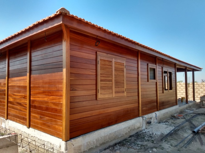 Afrique : Rose Fall innove avec la construction en bois... Afrique : Rose Fall innove avec la construction en bois...