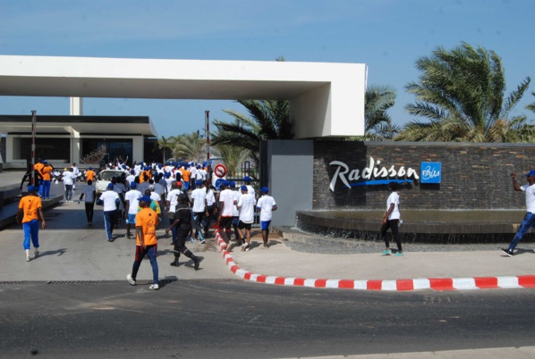 La randonnée pédestre de l’Amicale de l’hôtel Radisson Blu Dakar