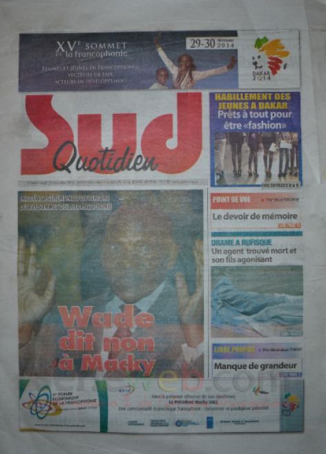 Les Principaux Titres De La Presse du jeudi 20 Novembre 2014