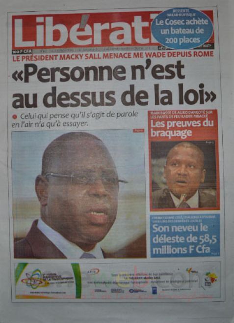 Les Principaux Titres De La Presse du jeudi 20 Novembre 2014