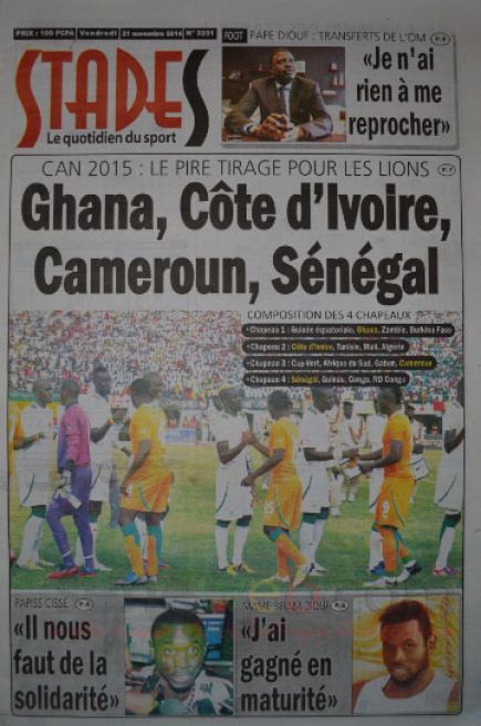 Les Principaux Titres De La Presse du vendredi 21 Novembre 2014
